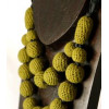 Khmer Creations Crochet Bead Necklace