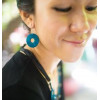 Khmer Creations Rags to Riches Hoop Earrings